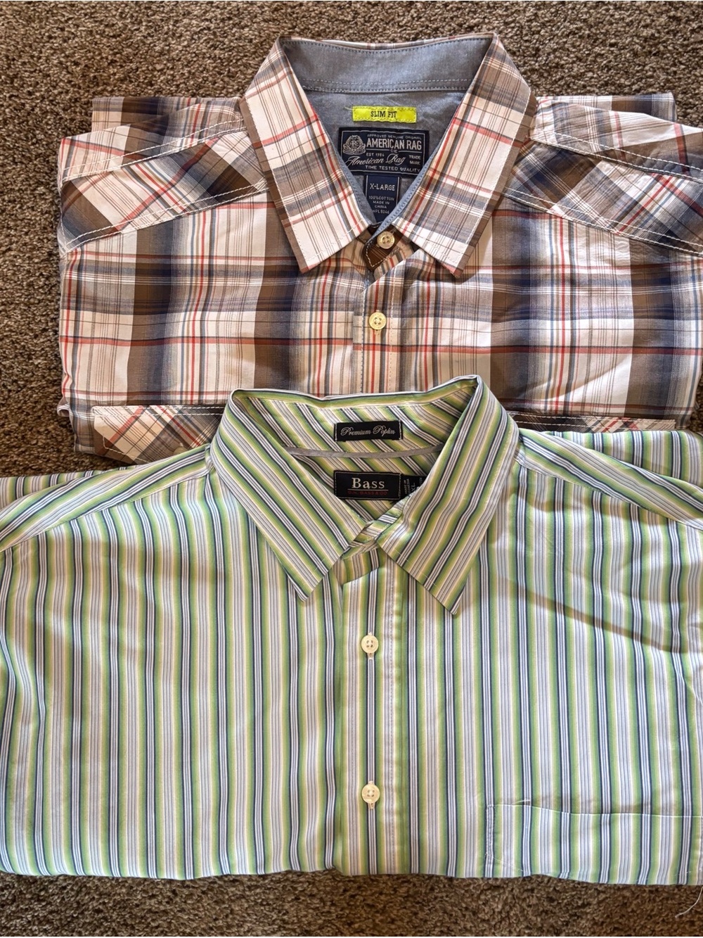 Bundle of two XL Men’s Button-Down Shirts